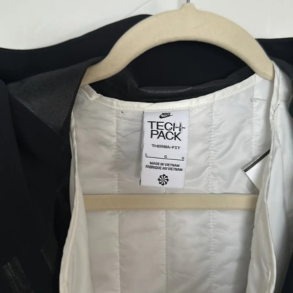 Nike Tech Pack Storm Fit Parka ADV Therma Fit Black Belted Coat Oversized NWT L - Picture 8 of 10